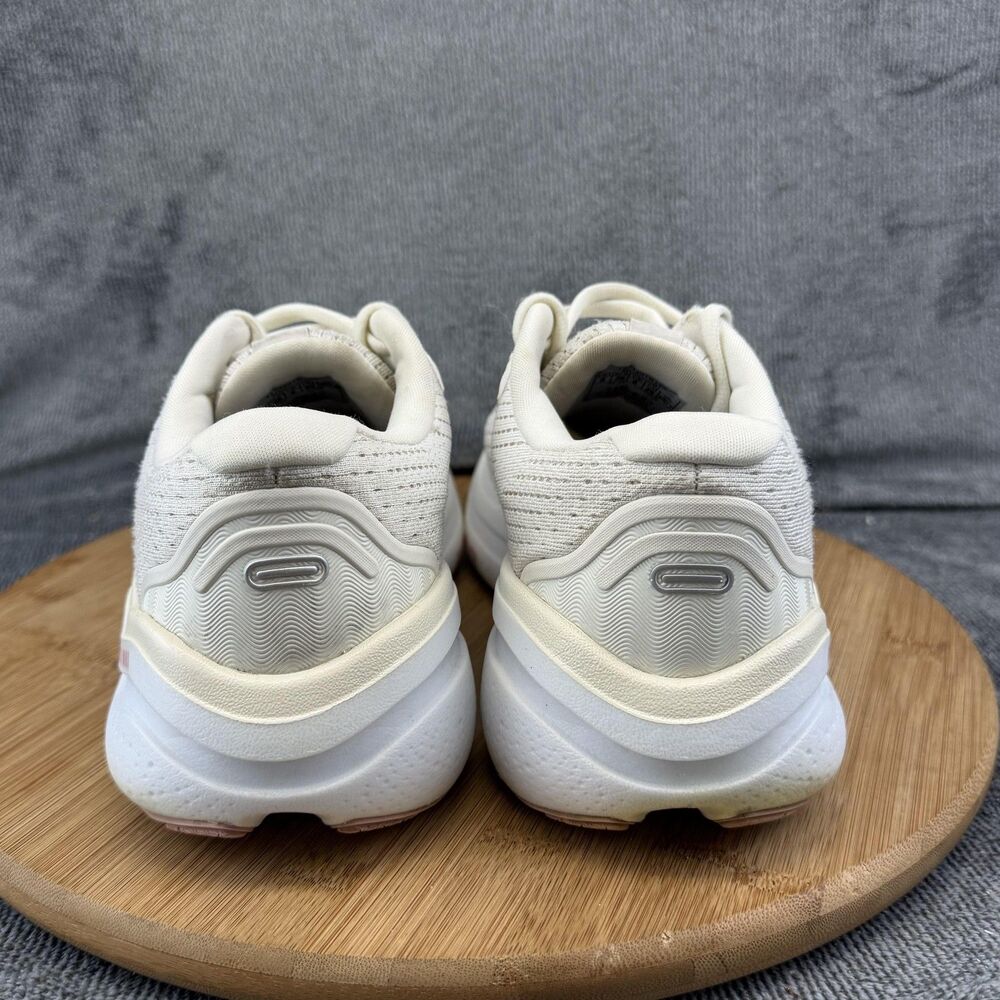 Brooks Ghost Max 2 Shoes Womens Size 8 White Mesh Running Sneakers 1204201B190 - Picture 6 of 12